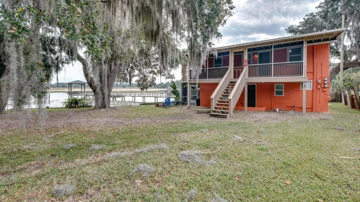 Retro Rainbow At Herb River-Orange Oasis #2-Upstairs Savannah Exterior foto