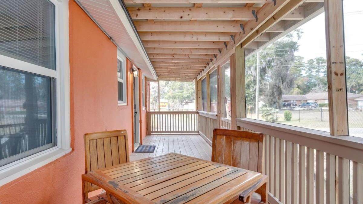 Retro Rainbow At Herb River-Orange Oasis #2-Upstairs Savannah Exterior foto